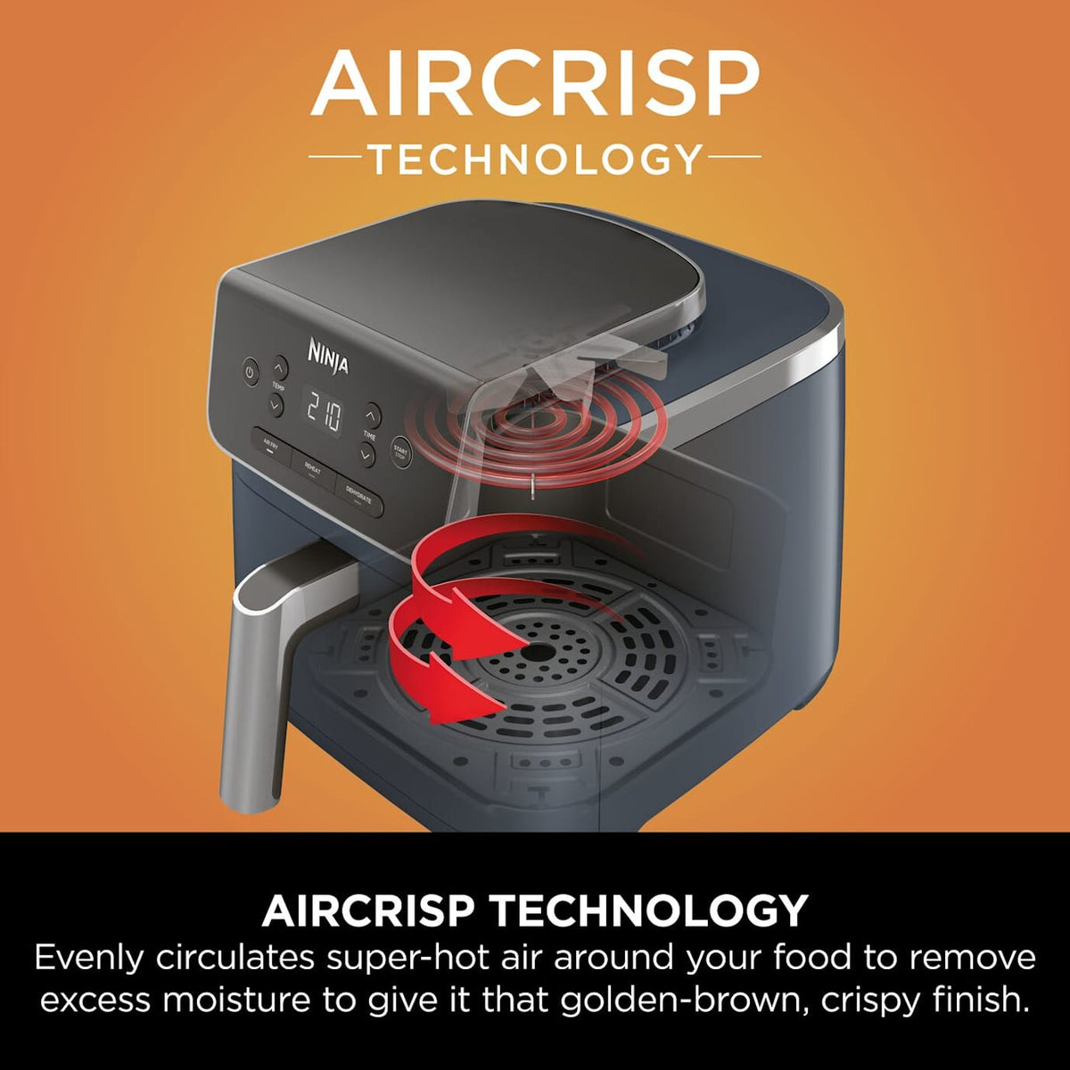 Ninja Air Fryer PRO 4.7L – Cyber Space AF140UKCYD