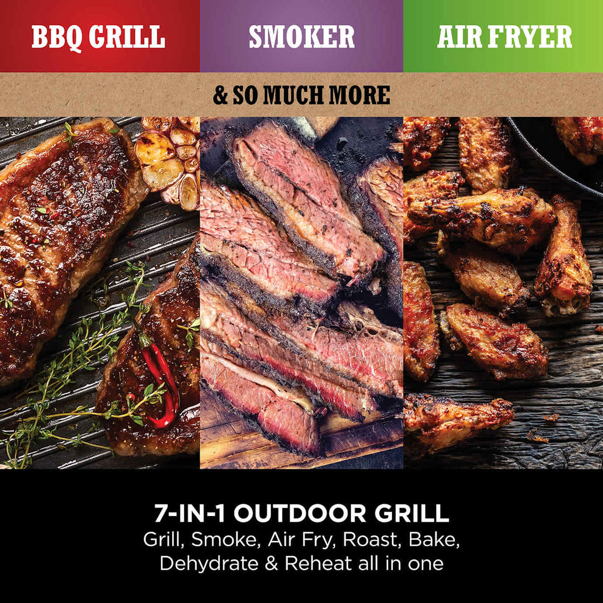 Ninja Woodfire Electric BBQ Grill & Smoker with Stand and Cover
