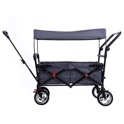 FUXTEC FX-CTB800 Beach Handcart with Sun Canopy & Push Handle