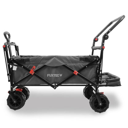 FUXTEC FX-CTB800 Beach Handcart with Sun Canopy & Push Handle