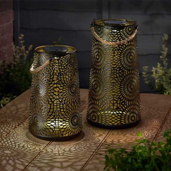 Smart Solar Muscat Lantern XL
